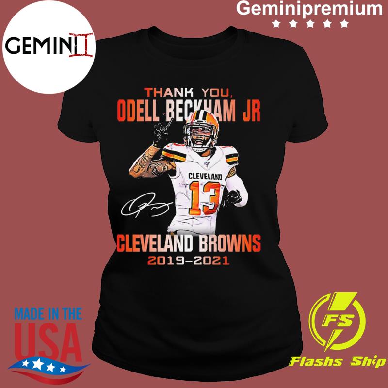 Thank You Odell Beckham Jr Cleveland Browns 2019 2021 Signature