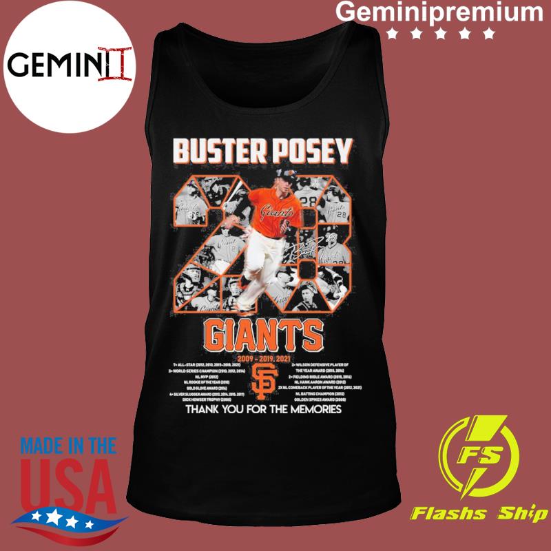 28 San Francisco Giants thank you Buster Posey signature shirt, hoodie,  sweater, longsleeve and V-neck T-shirt