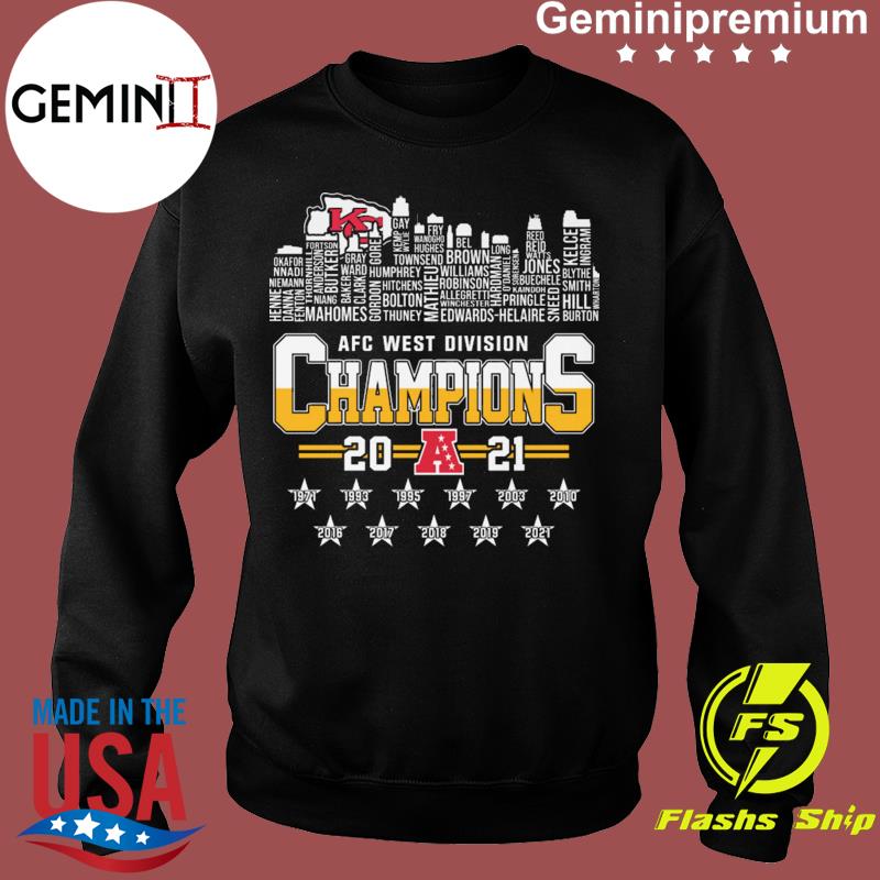 Kansas City Chiefs 2019 AFC West Division Champions Shirt, Sweater, Long  Sleeved And Hoodie