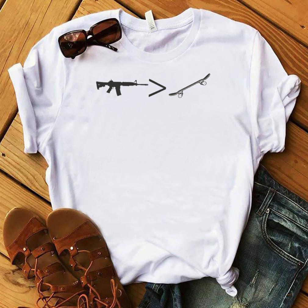 AR15 more than skateboard shirt, hoodie, sweater and v-neck t-shirt