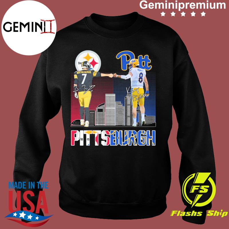 Pittsburgh Steelers Homage Kenny Pickett & Signature Short Sleeve T-Shirt