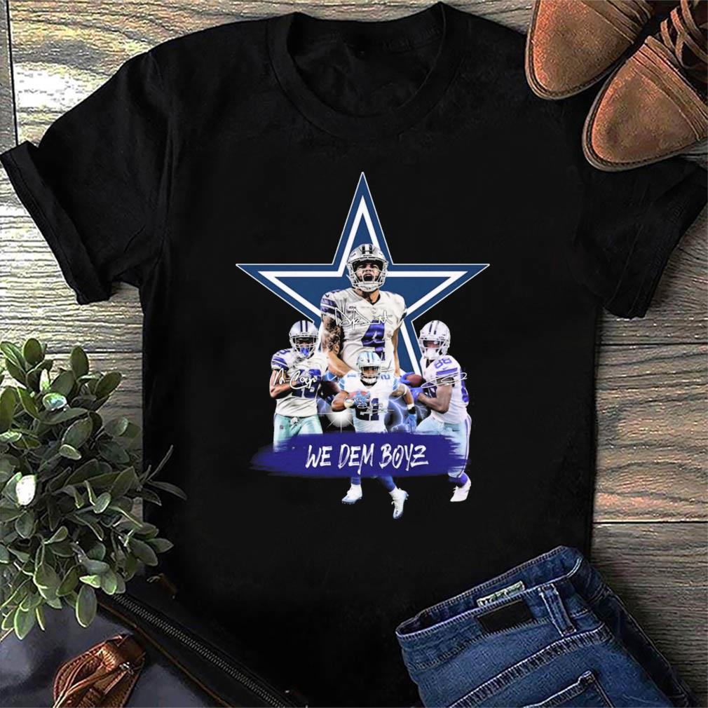 Dallas Cowboys We Dem Boyz signatures shirt, hoodie, sweater, long sleeve  and tank top