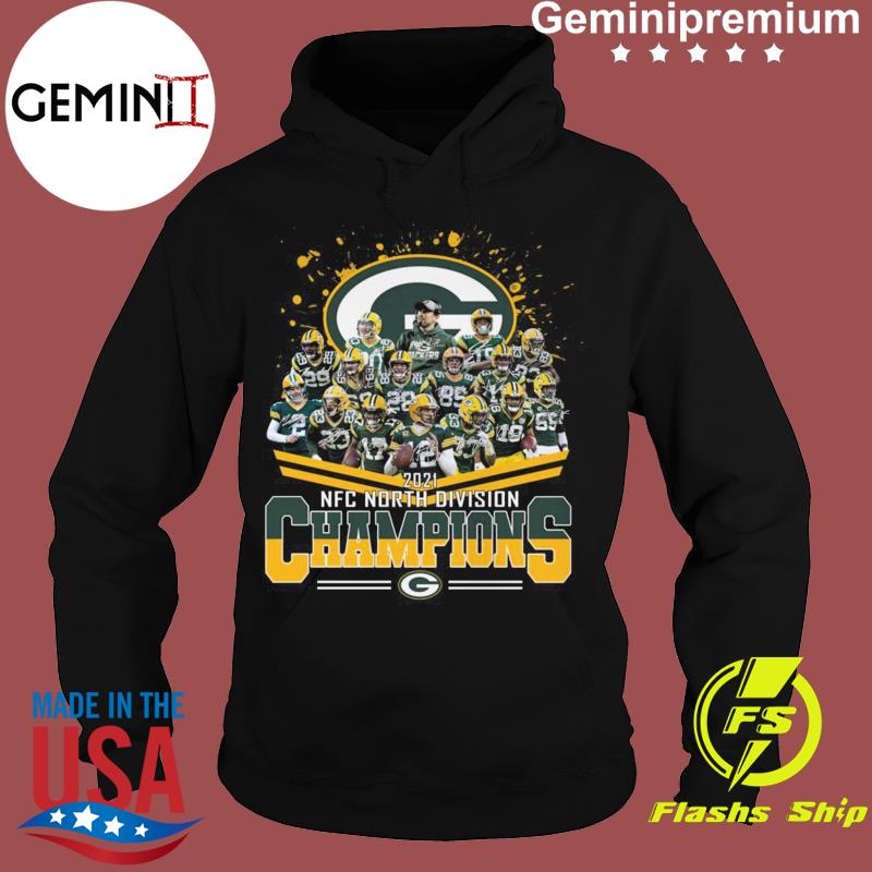 Green Bay Packers NFC North Division Champions 2020 signatures shirt,  hoodie, sweater, long sleeve and tank top