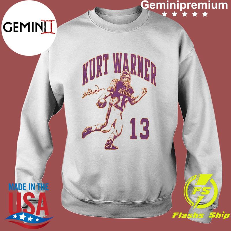 Kurt Warner Northern Iowa Panthers Signature shirt, hoodie, sweater, ladies  v-neck and tank top