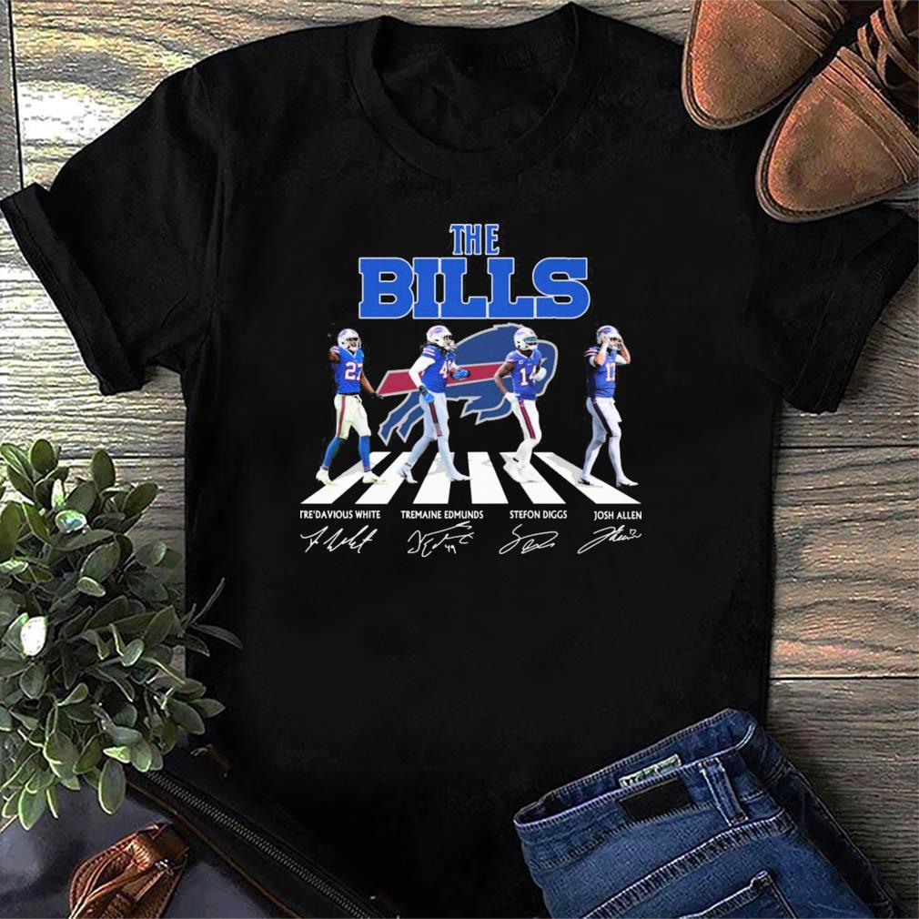 buffalo bills abbey road shirt