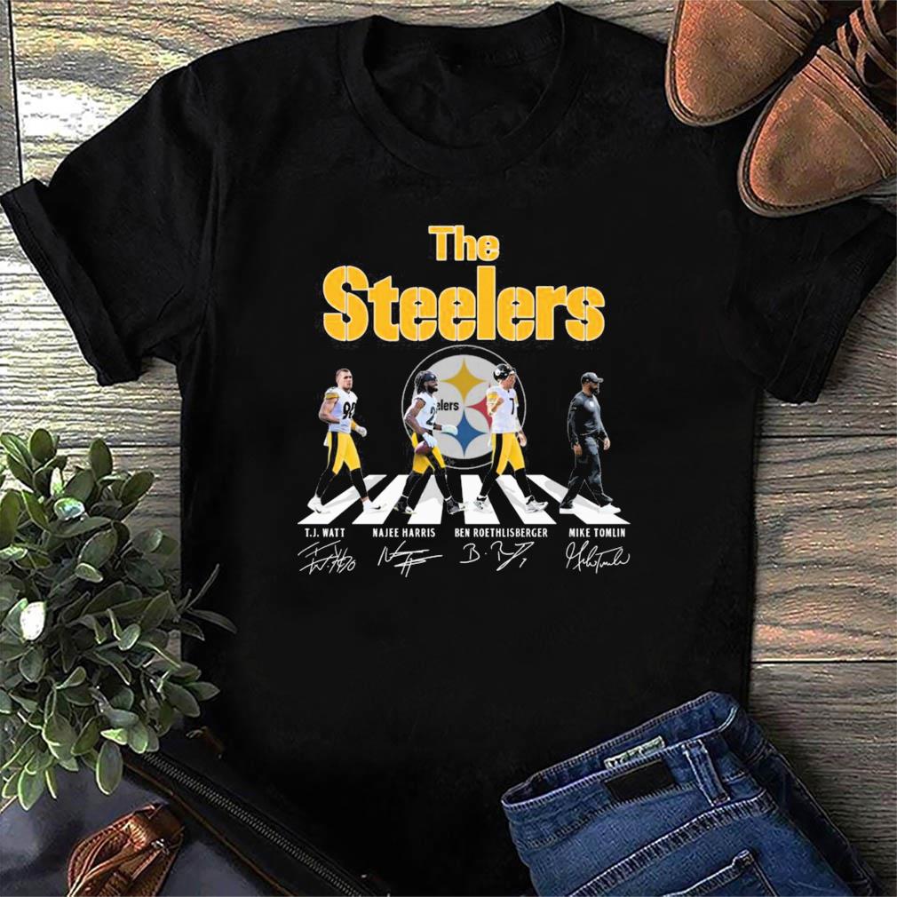 steelers abbey road shirt