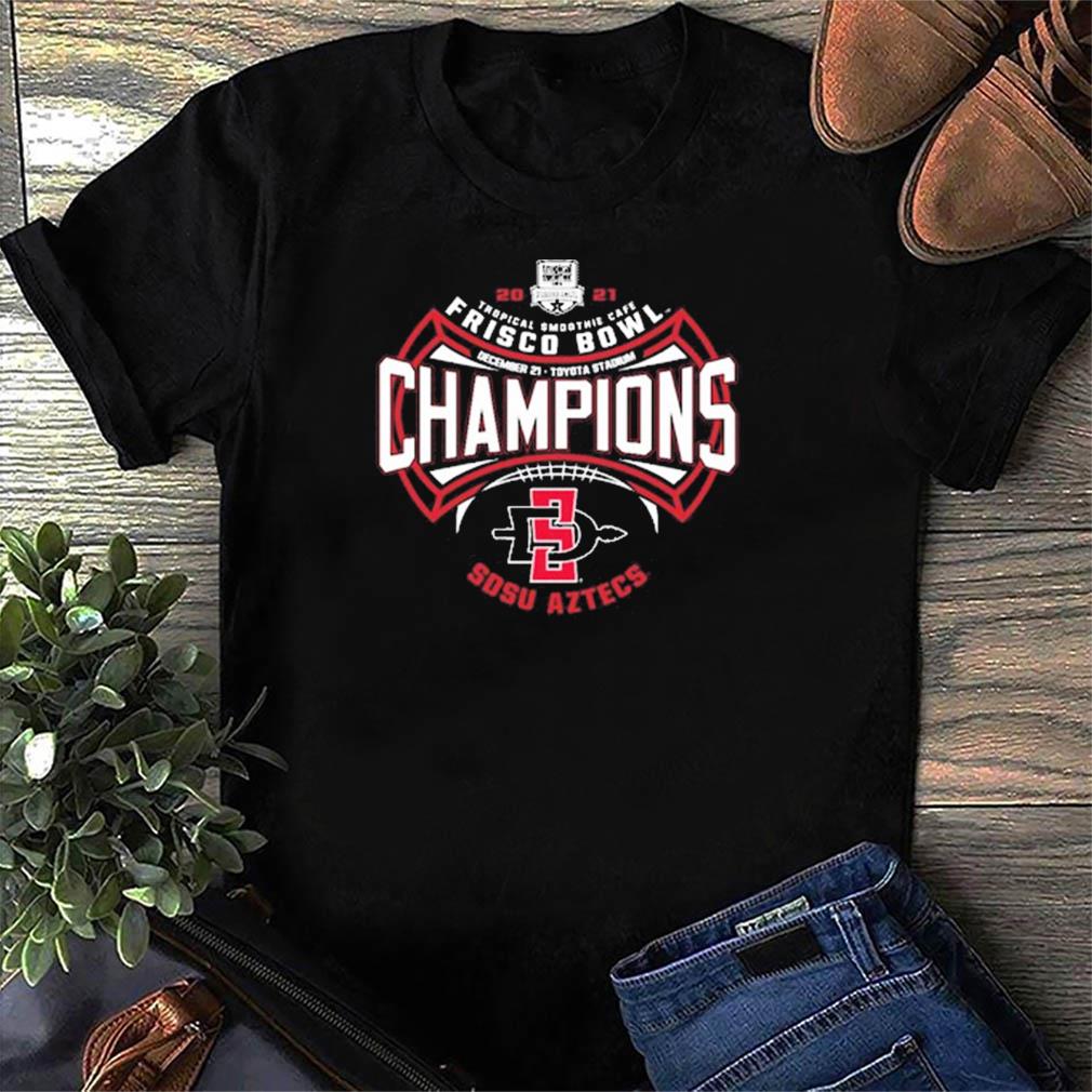 Frisco Bowl Champions 2021 SDSU Aztecs football logo T-shirt, hoodie,  sweater, long sleeve and tank top