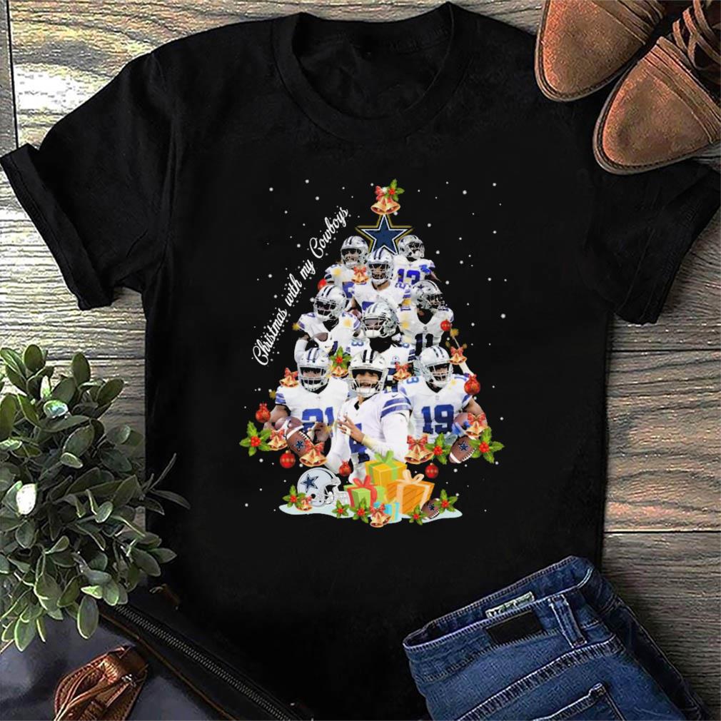 Dallas Cowboys Christmas Tree Christmas Shirt