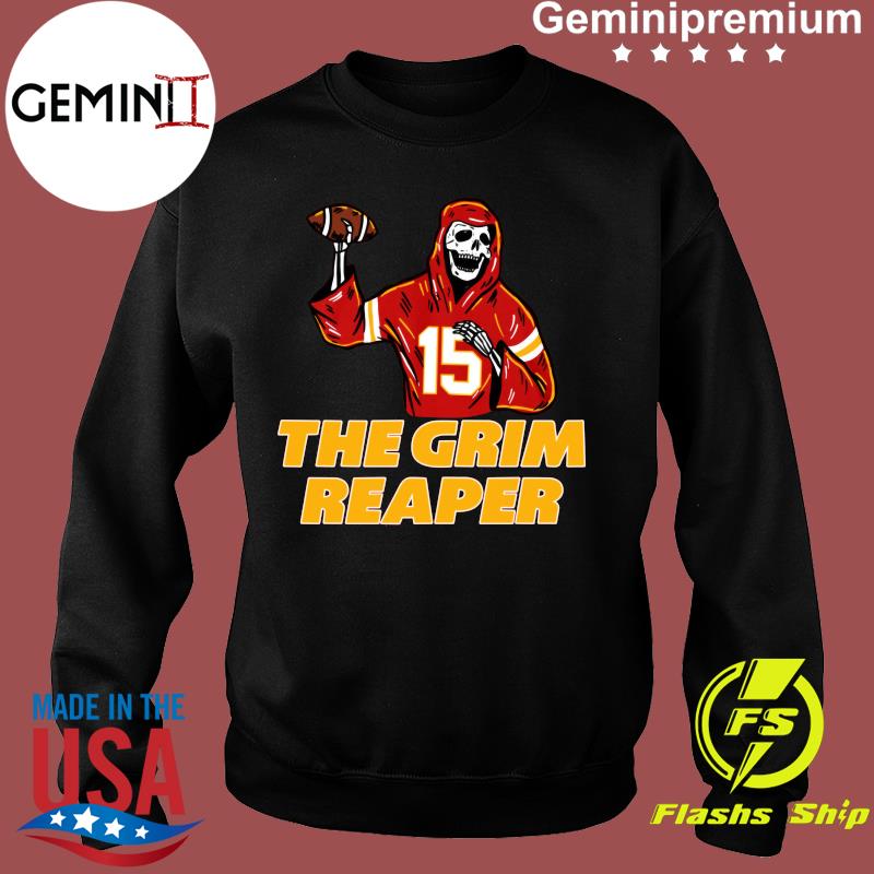 Chiefs Mahomes Grim Reaper shirt, hoodie, sweater, long sleeve and tank top