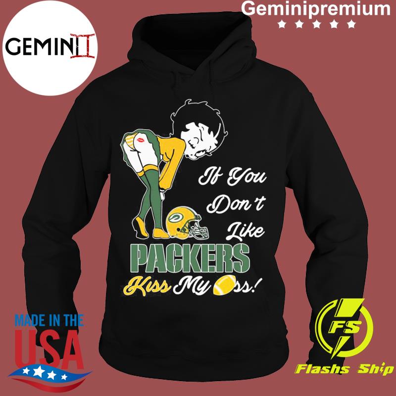 Green Bay Packers Betty Boop Shirt