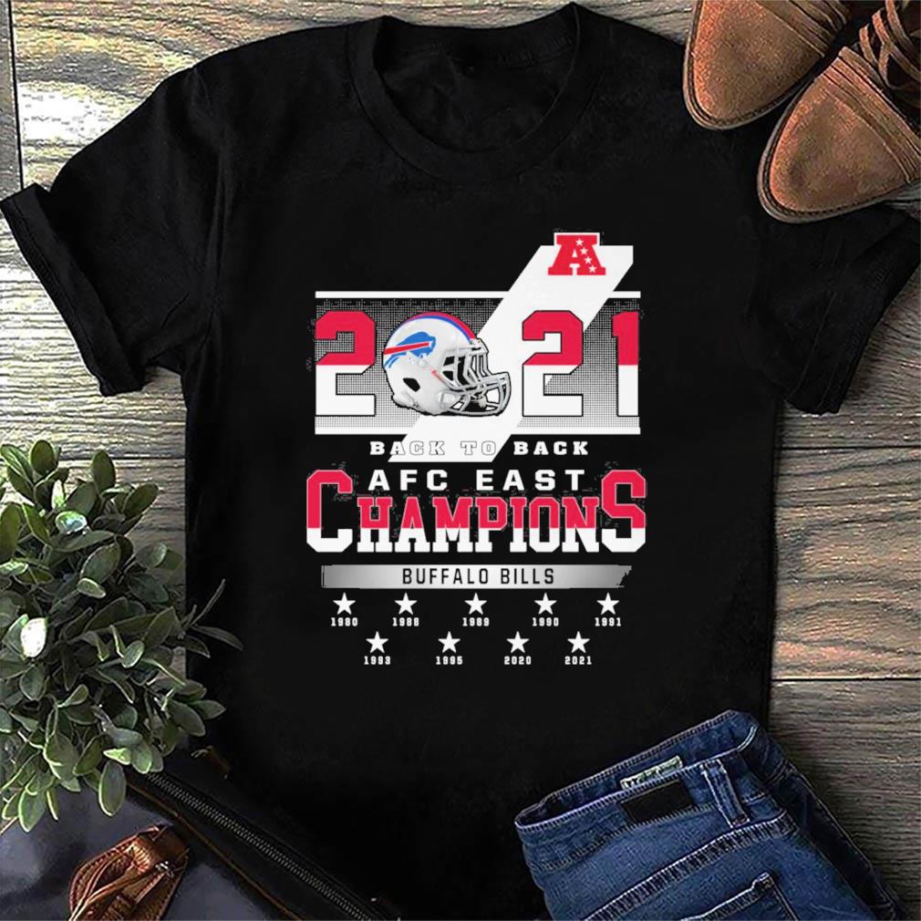 AFC East Division Buffalo Bills Champions 2020 Signatures T-Shirt - TeeNavi