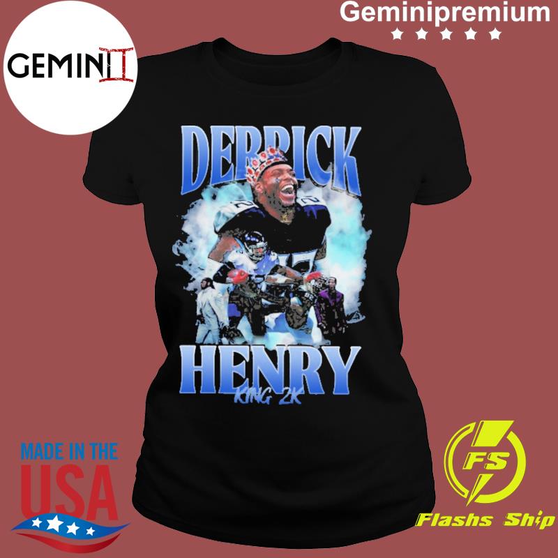 Official Tennessee Titans Derrick Henry Signature T-shirt - 2020 Trending  Tees