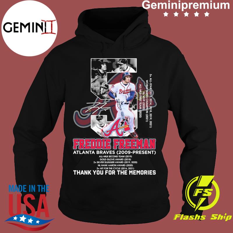 Thank You Freddie Freeman Atlanta Braves Signature Shirt - High-Quality  Printed Brand