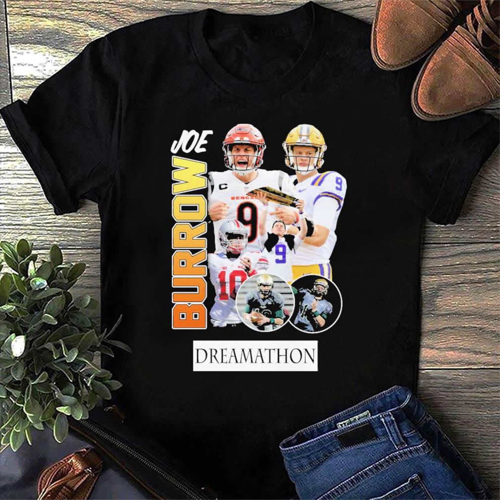 Official joe burrow dreamathon cincinnatI bengals NFL T-shirt, hoodie,  sweater, long sleeve and tank top