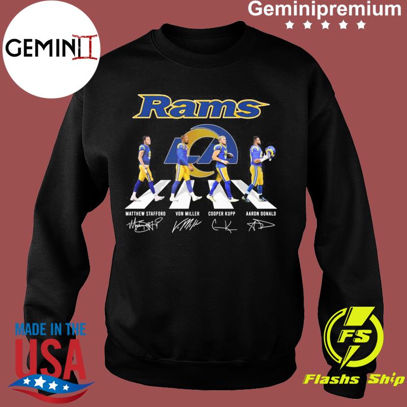 The Los Angeles Rams Abbey Road Signatures T-Shirt, hoodie