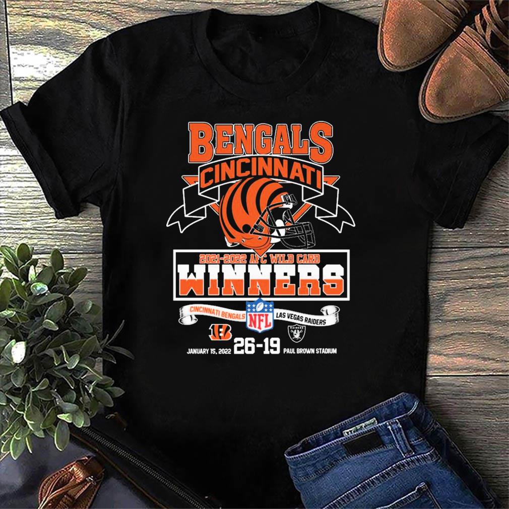 The Cincinnati Bengals 2021 2022 AFC Wild Card Winners Shirt, hoodie,  sweater, long sleeve and tank top