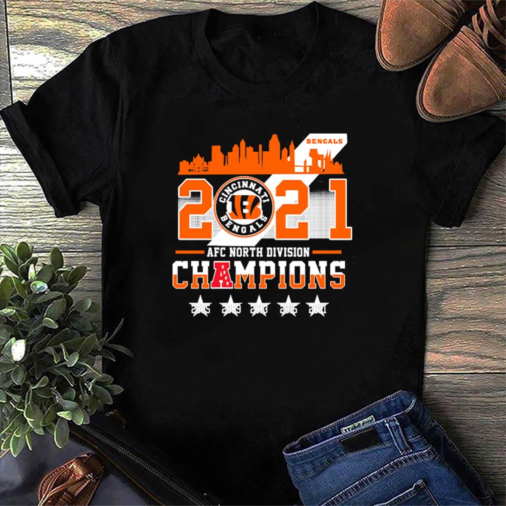 Cincinnati Bengals 2021 Afc North Division Champions Shirt