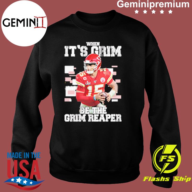 The grim reaper Patrick Mahomes KC Chiefs signature shirt, hoodie, sweater,  long sleeve and tank top