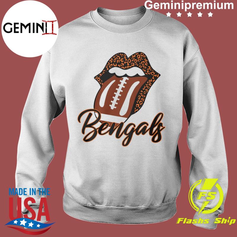 Cincinnati Bengals Rolling Stones Shirt - High-Quality Printed Brand