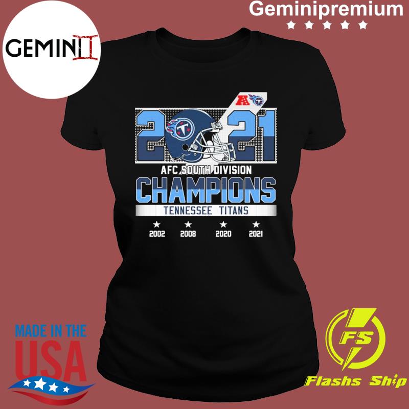 Tennessee Titans 2021 2022 AFC south division champions shirt