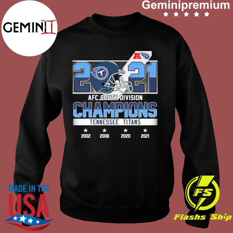 Tennessee Titans AFC South Division Champions 2020 shirt, hoodie, sweater,  long sleeve and tank top