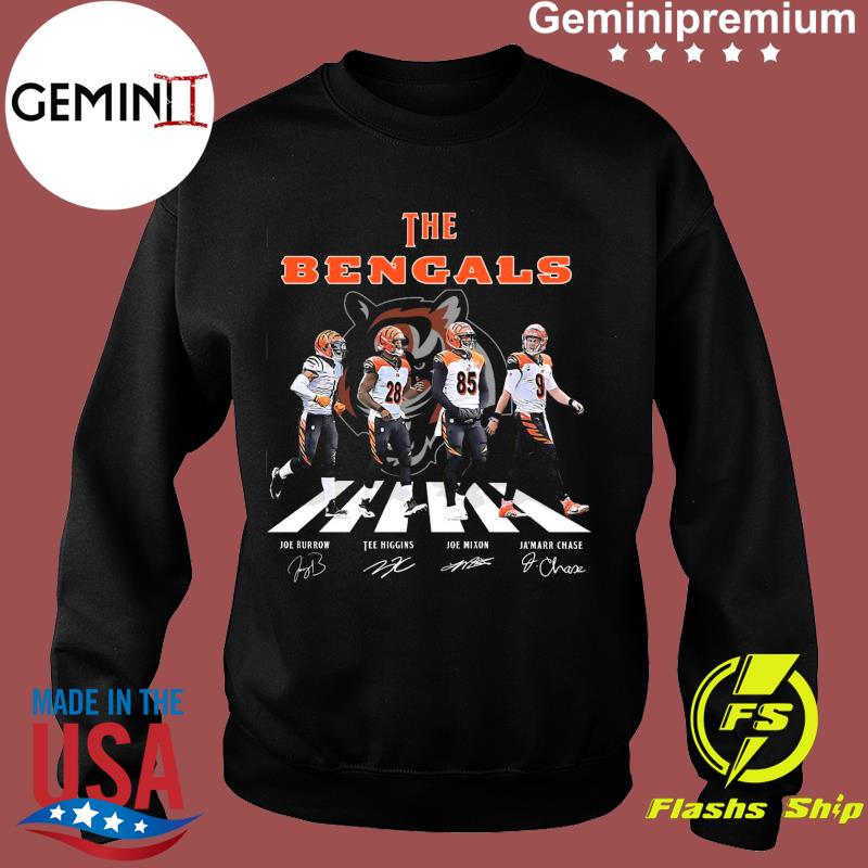 The Bengals Team Abbey Road 2022 Signatures Shirt - Tentenshirts