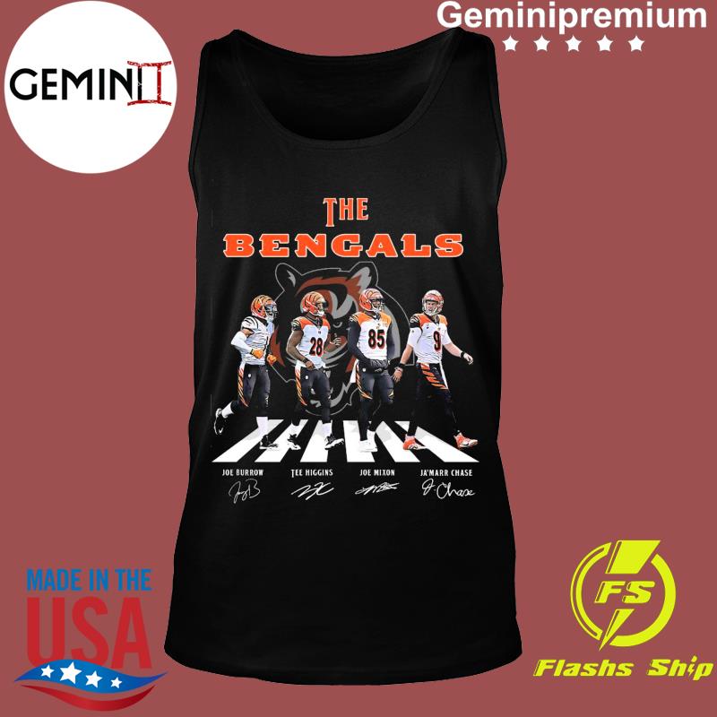 The Bengals Team Abbey Road 2022 Signatures Shirt - Tentenshirts