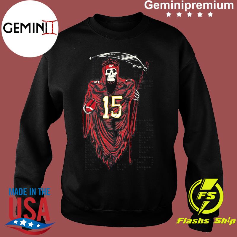 The grim reaper patrick mahomes kc Chiefs signature shirt, hoodie, sweater,  long sleeve and tank top