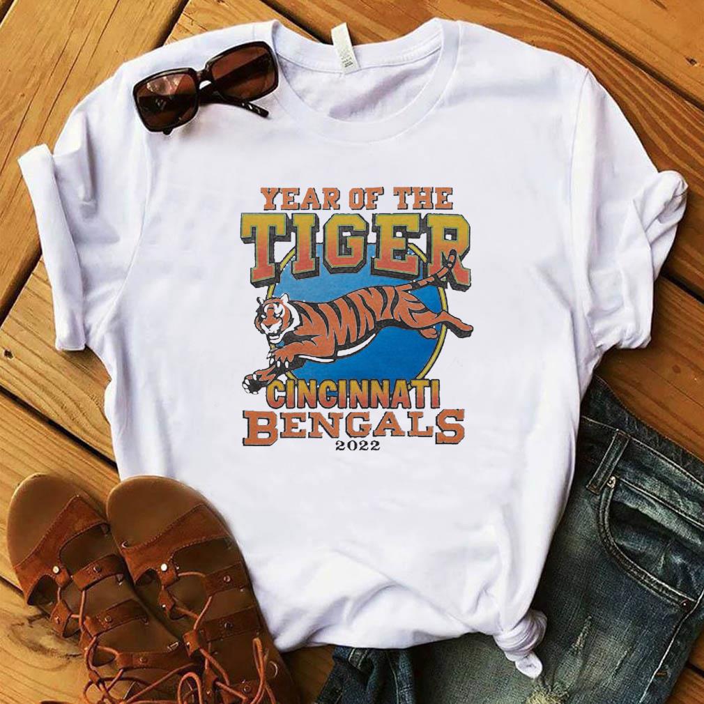 Cincinnati Bengals Year Of The Tiger 2022 shirt, hoodie, sweater, ladies  v-neck and tank top