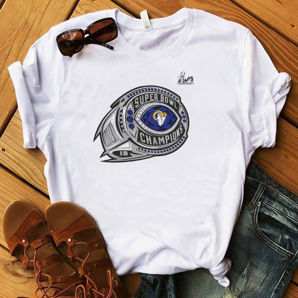 Los Angeles Rams Super Bowl LVI Champions Ring 2022 TShirt