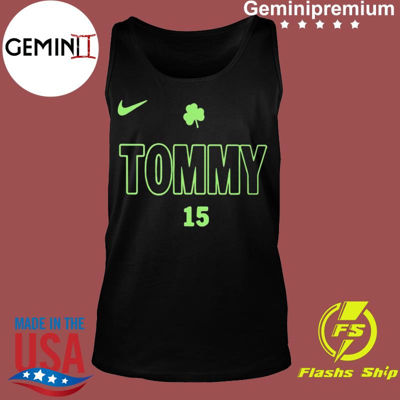 tommy 15 celtics shirt