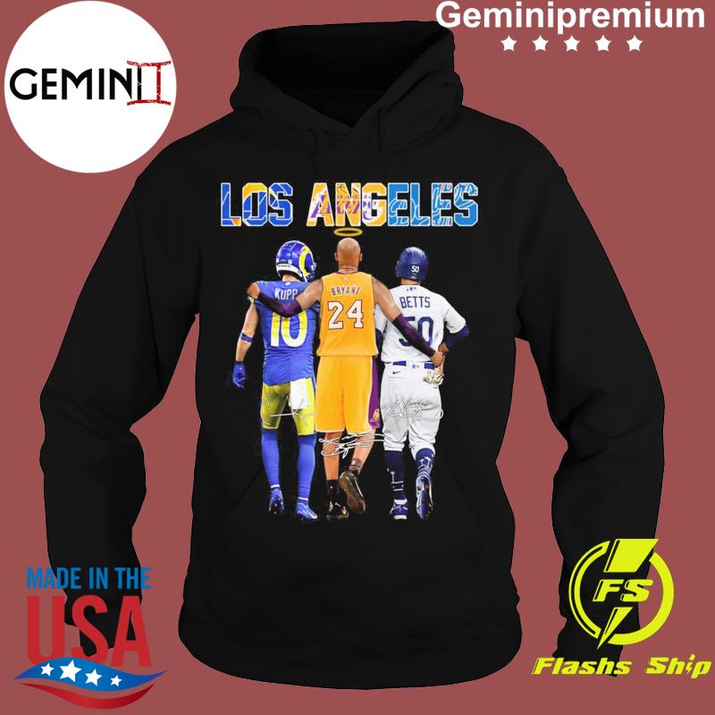 Los angeles cooper kupp kobe bryant and mookie betts signatures shirt,  hoodie, sweater, long sleeve and tank top