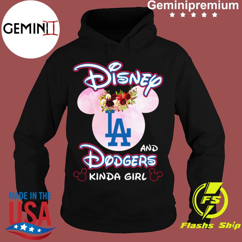 Disney Mickey And Los Angeles Dodgers Kinda Girl Shirt, hoodie