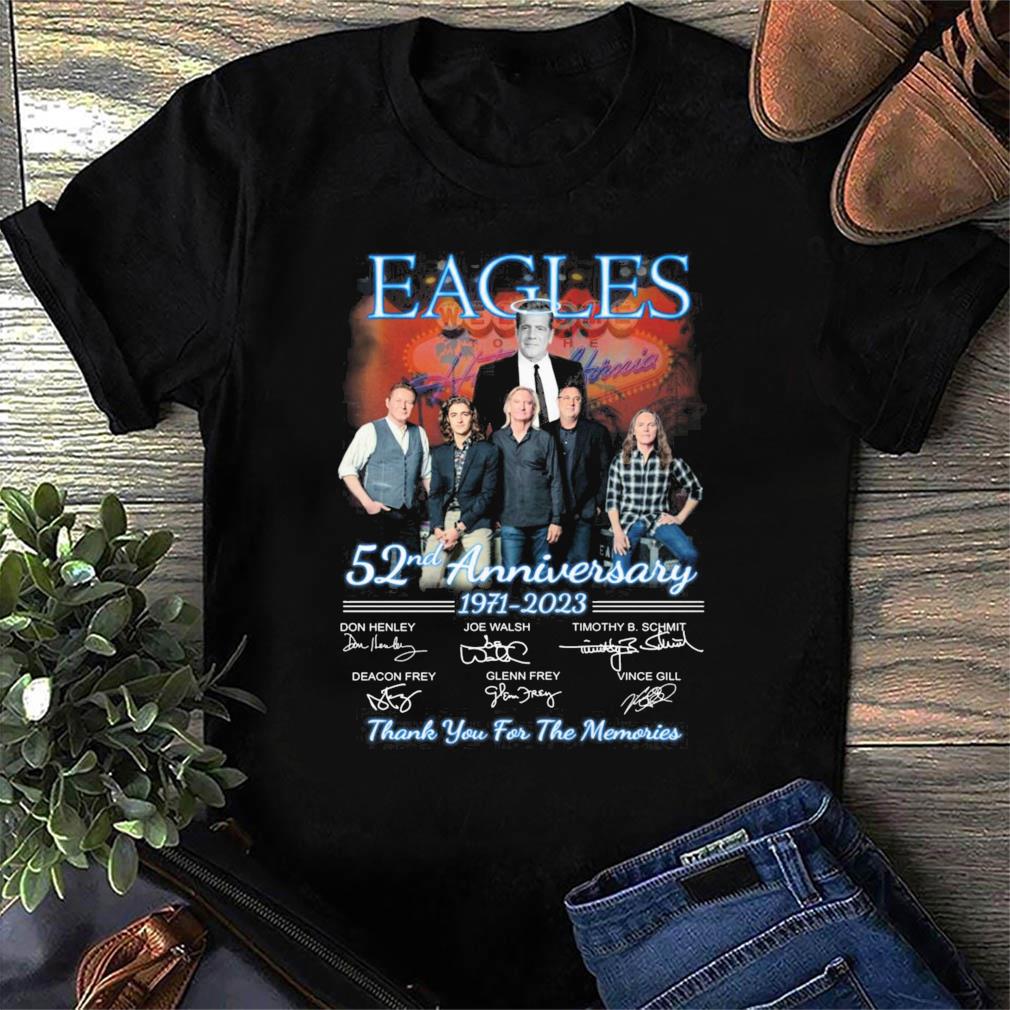 Eagles Signed 52nd Anniversary 1971-2023 Thank You Memories Unisex