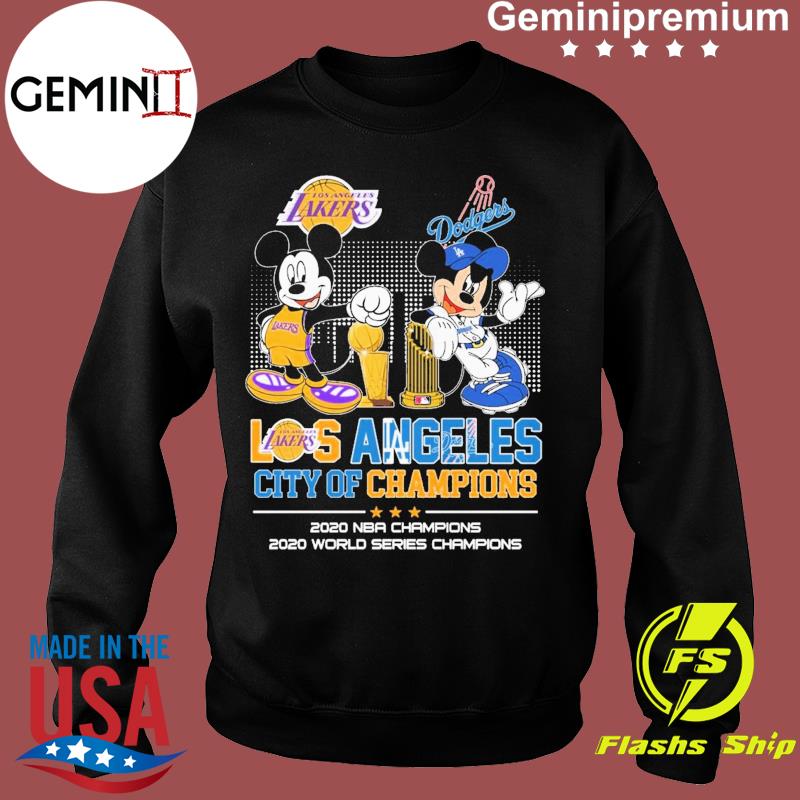 Mickey Mouse Los Angeles Lakers And Dodgers City Of Champions 2020
