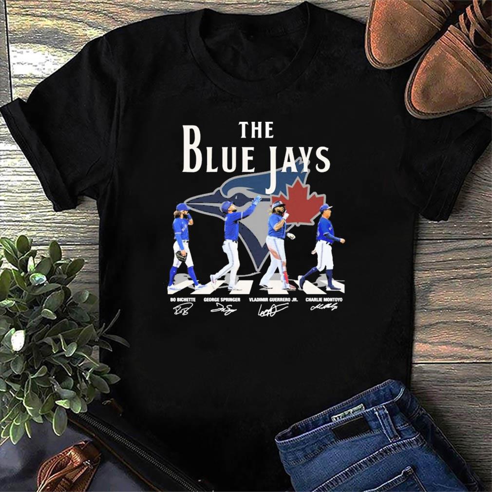 The Blue Jays Abbey road signatures shirt, hoodie, sweater, long