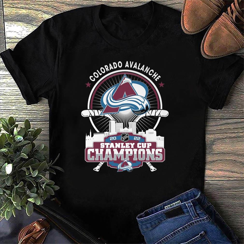 Colorado Avalanche - 2022 Stanley Cup Champs Hockey NHL T-Shirt