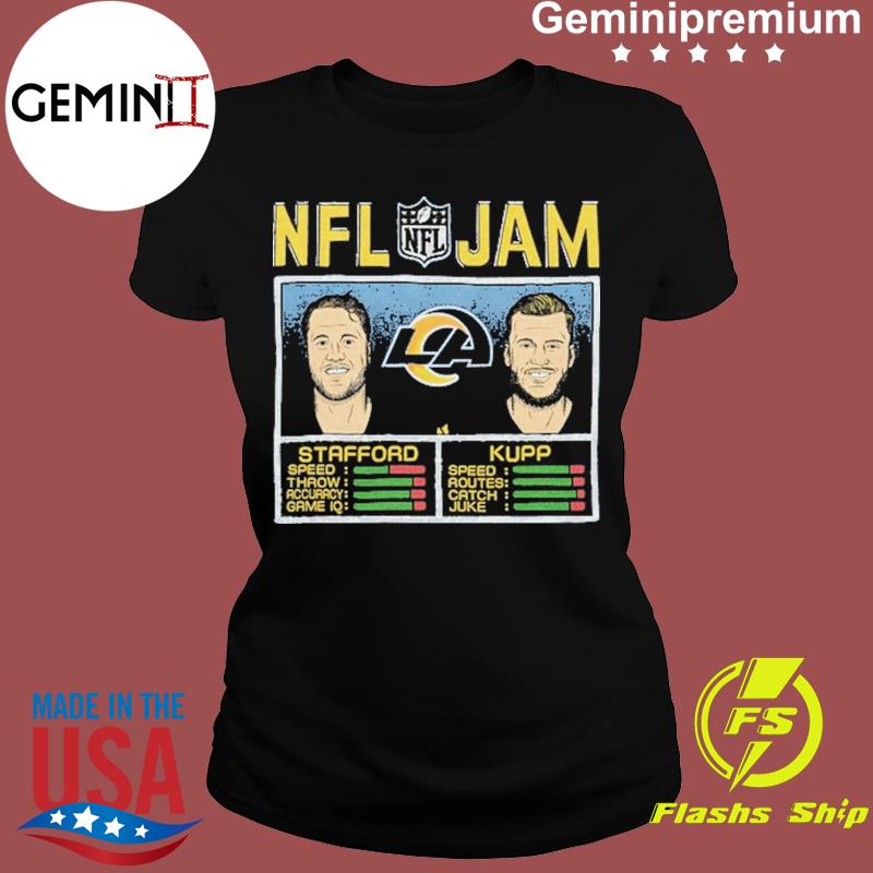 NFL Jam Rams Matthew Stafford And Cooper Kupp shirt, hoodie, sweater, ladies  v-neck and tank top