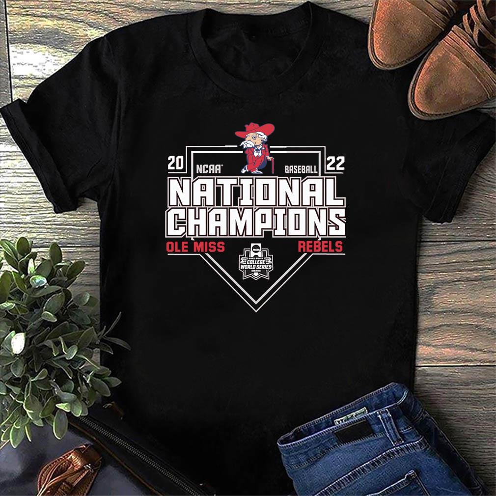 Ole Miss Rebels : 2022 NCAA CWS Baseball National Champions Shirts