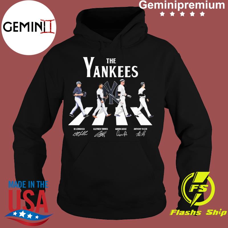 The Yankees Dj Lemahieu Gleyber Torres Aaron Judge Anthony Rizzo Signatures  T-Shirt, hoodie, sweater, long sleeve and tank top