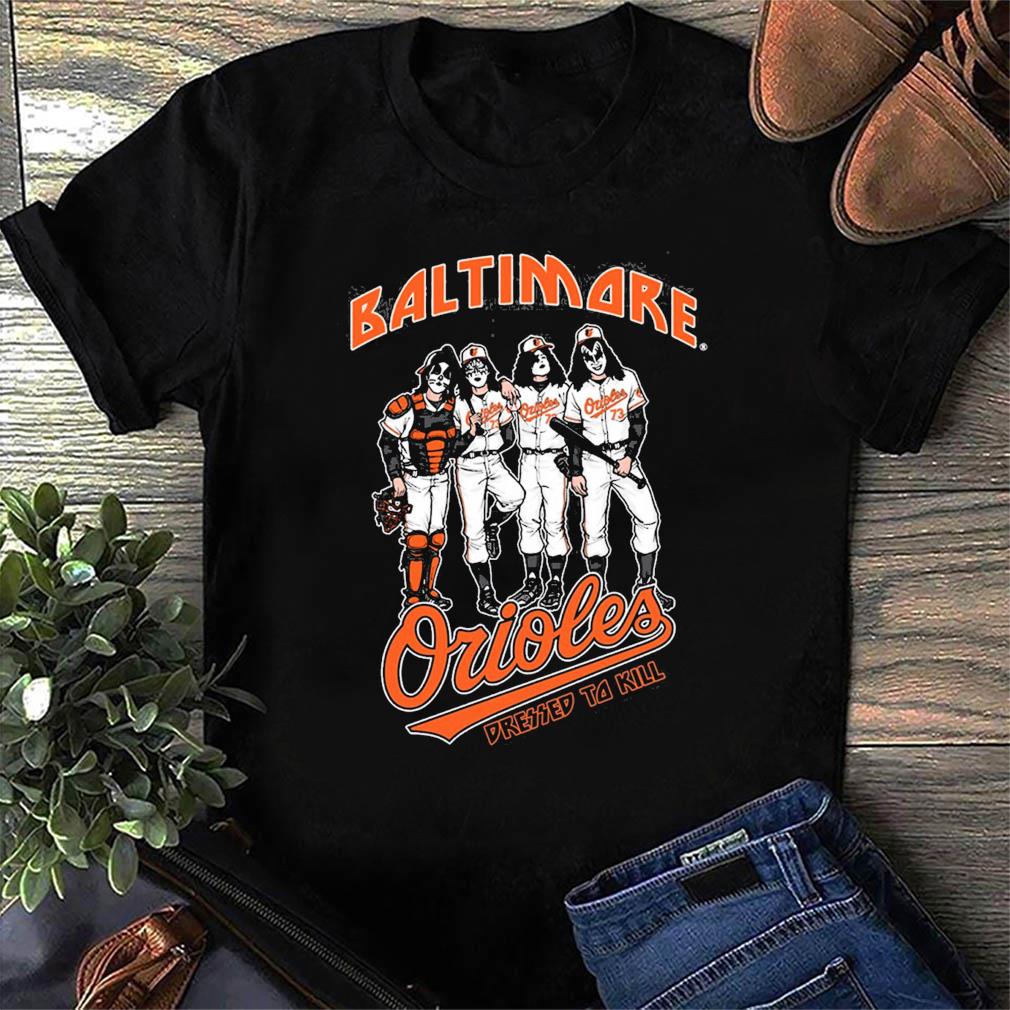 Baltimore Orioles Dressed to Kill Black T-Shirt