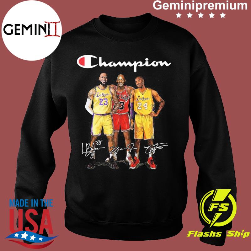 Champion kobe bryant michael online jordan lebron james hoodie