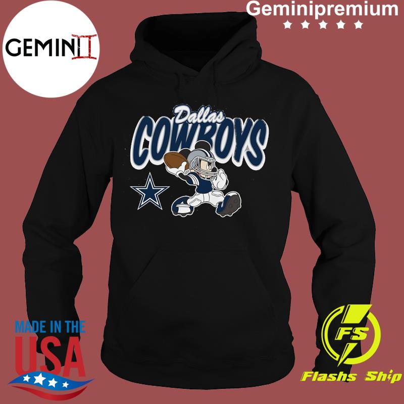 Dallas Cowboys Youth Playmaker Grey Pullover Hoodie