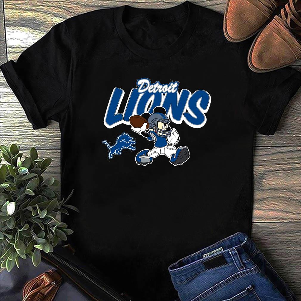 Mickey Mouse Detroit Lions Toddler Disney Lil Playmaker shirt,Sweater,  Hoodie, And Long Sleeved, Ladies, Tank Top