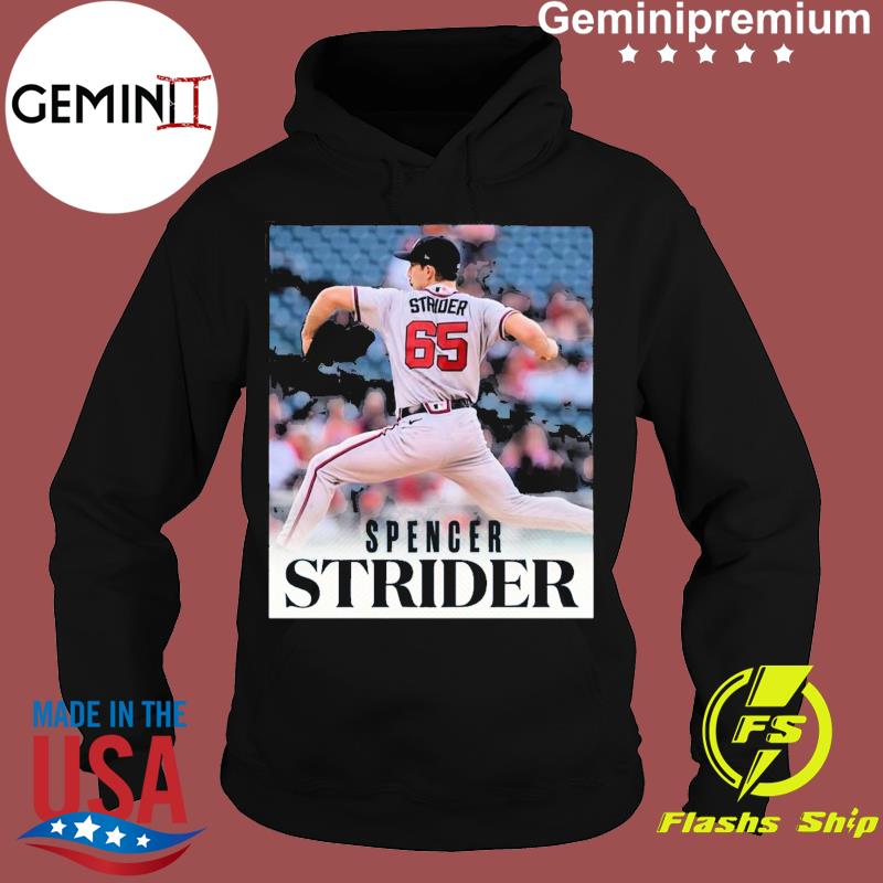 Spencer Strider Atlanta Braves basketball poster shirt, hoodie