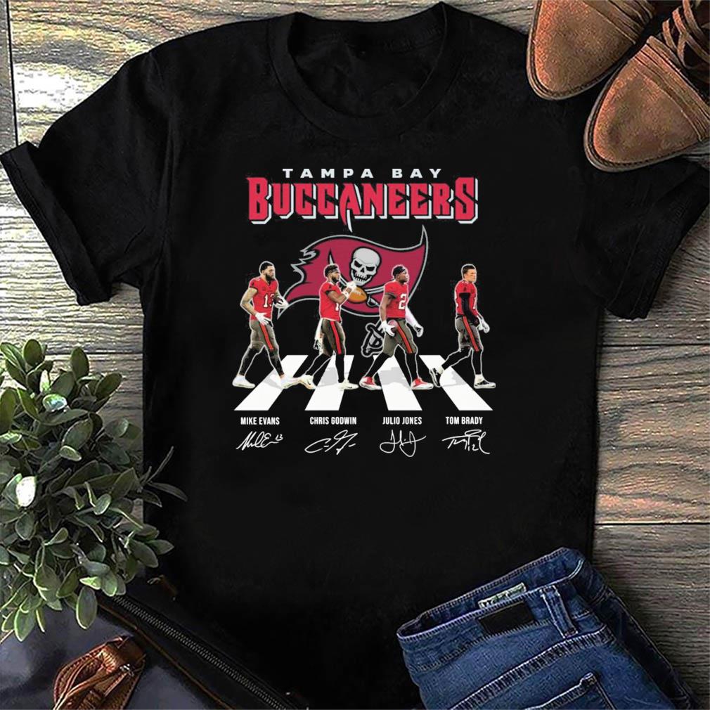 Tampa Bay Buccaneers Abbey Road Mike Evans Chris Godwin Julio Jones Tom  Brady Shirt Sweatshirt, Hoodie