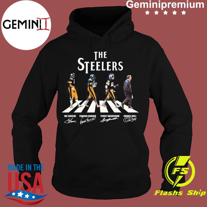 Pittsburgh Steelers Joe Greene Franco Harris And Terry Bradshaw Signatures  shirt, hoodie, sweater, long sleeve and tank top