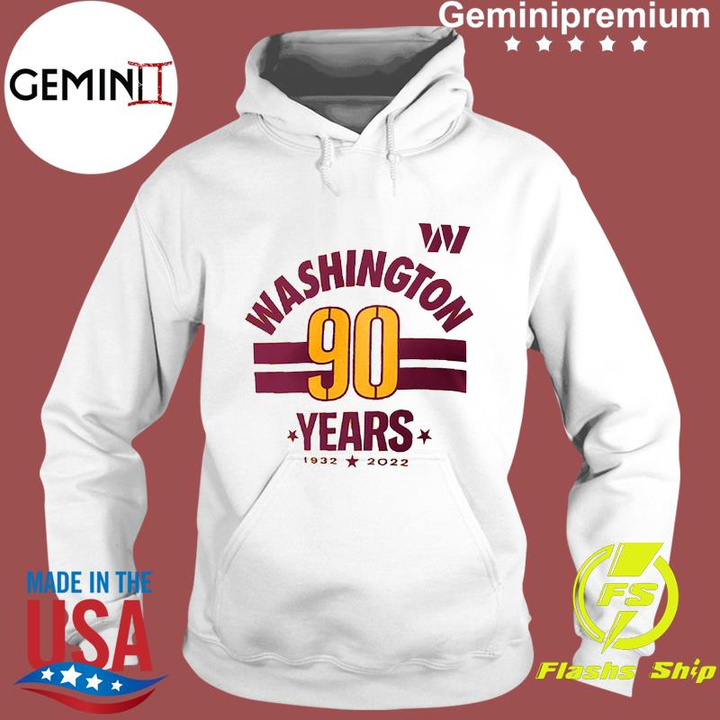 Washington Commanders 90th Anniversary T-Shirt, hoodie, sweater, long  sleeve and tank top