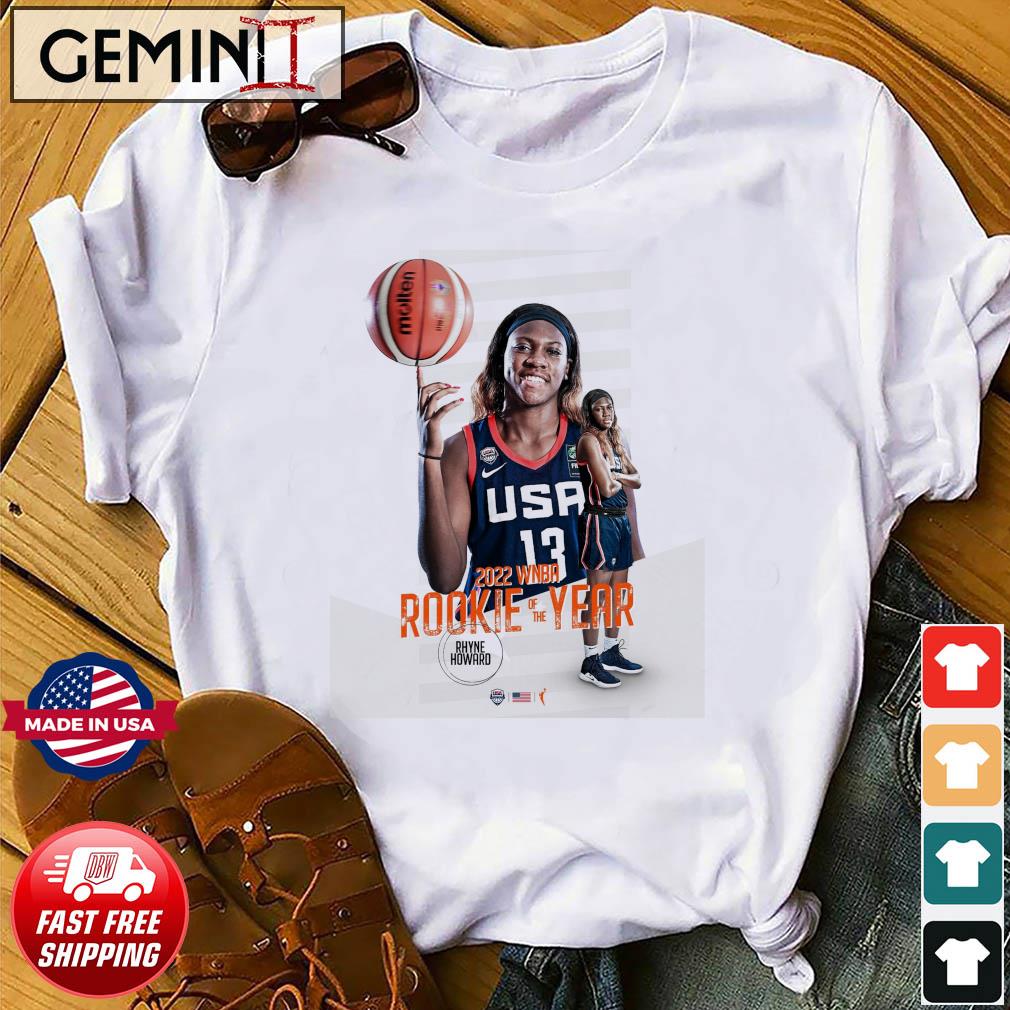 2022 WNBA Rhyne Howard Rookie Of The Year Shirt
