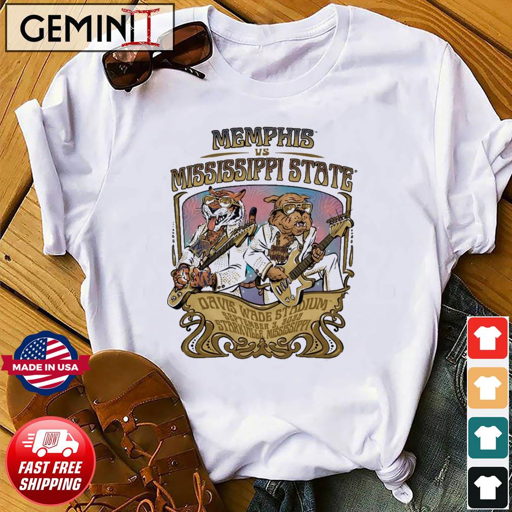 Memphis Tigers Vs Mississippi State Bulldogs Game Day 2022 Shirt